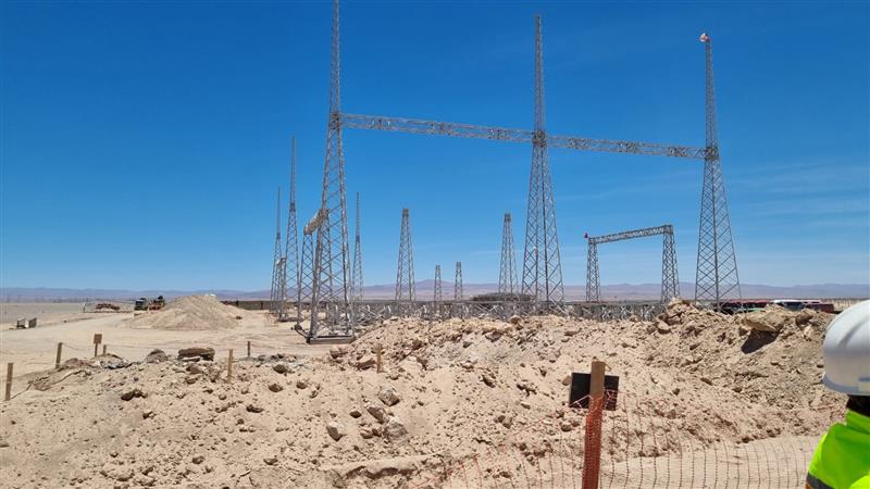 SE Palpana 220/33 kV (180 MW) + Seccionamiento LT Crucero – R. Tomic